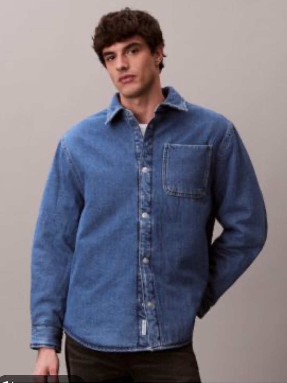 bagatelle Homme Indigo Blue Denim Shirt Jacket